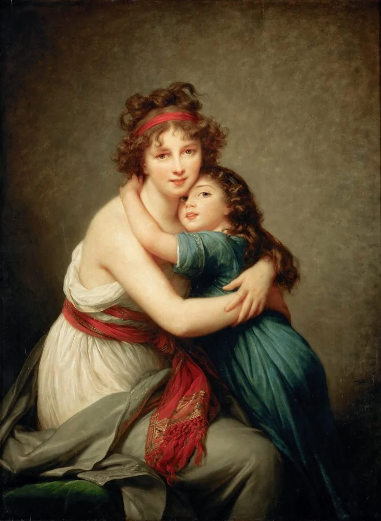 Élisabeth Vigée Le Brun, Autoportret s kćeri Julie (1787)